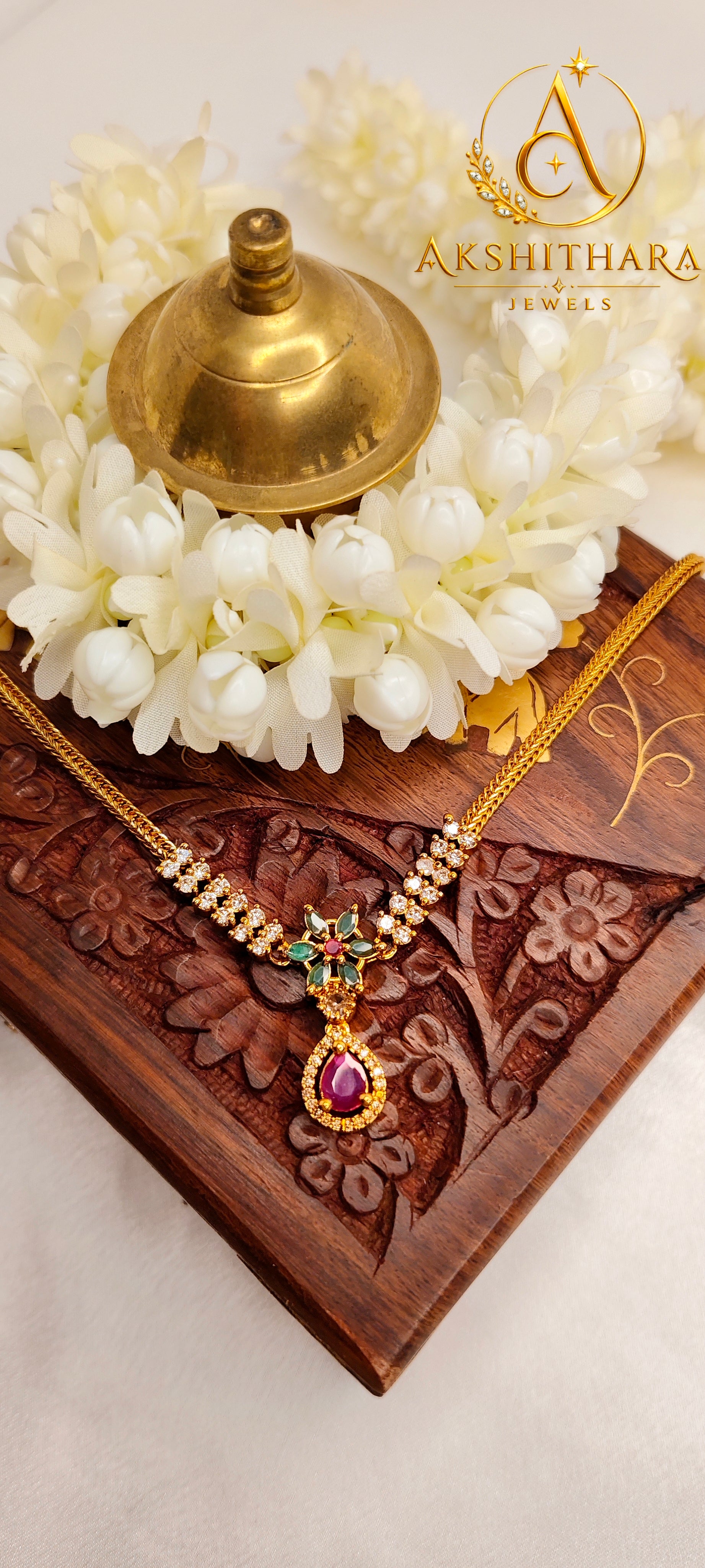 Ruby Shine Necklace