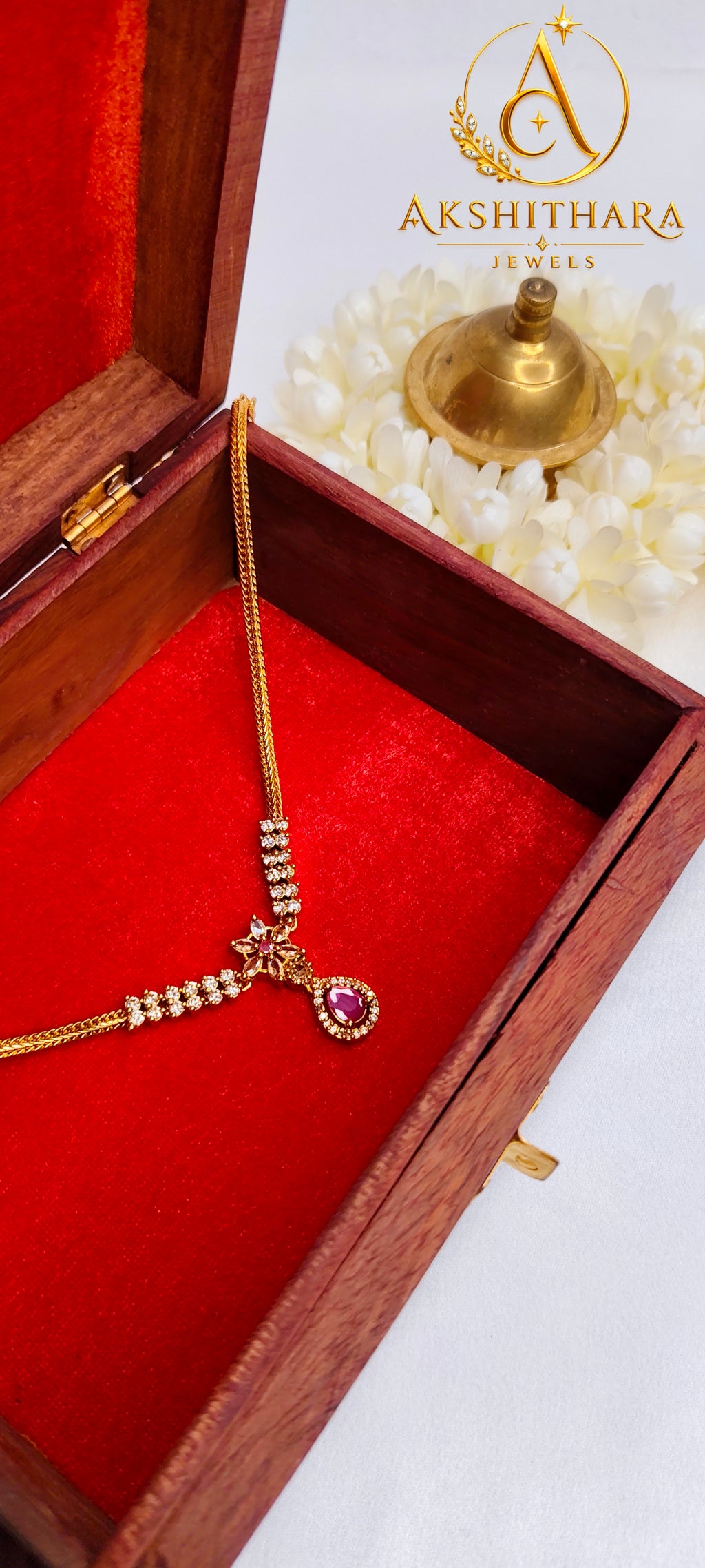 Ruby Shine Necklace