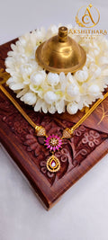 Ruby Blossom Necklace