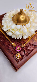 Ruby Blossom Necklace