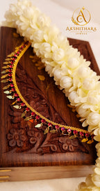 Gold Plated Single Layer Elakkathali