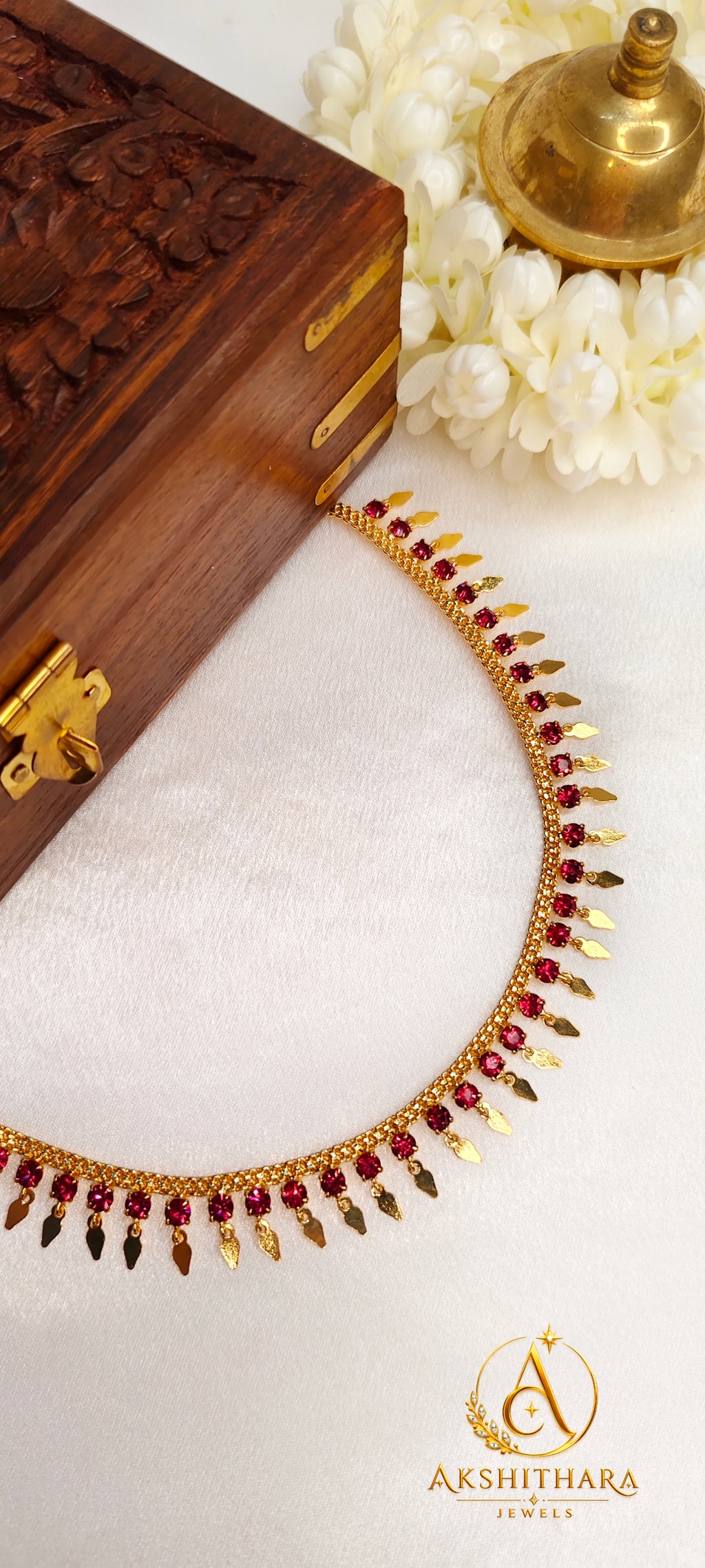 Premium Gold Plated Single Layer Elakkathali