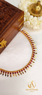 Gold Plated Single Layer Elakkathali