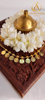 Gold Plated Lakshmi Kasumala