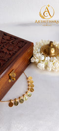 Gold Plated Lakshmi Kasumala