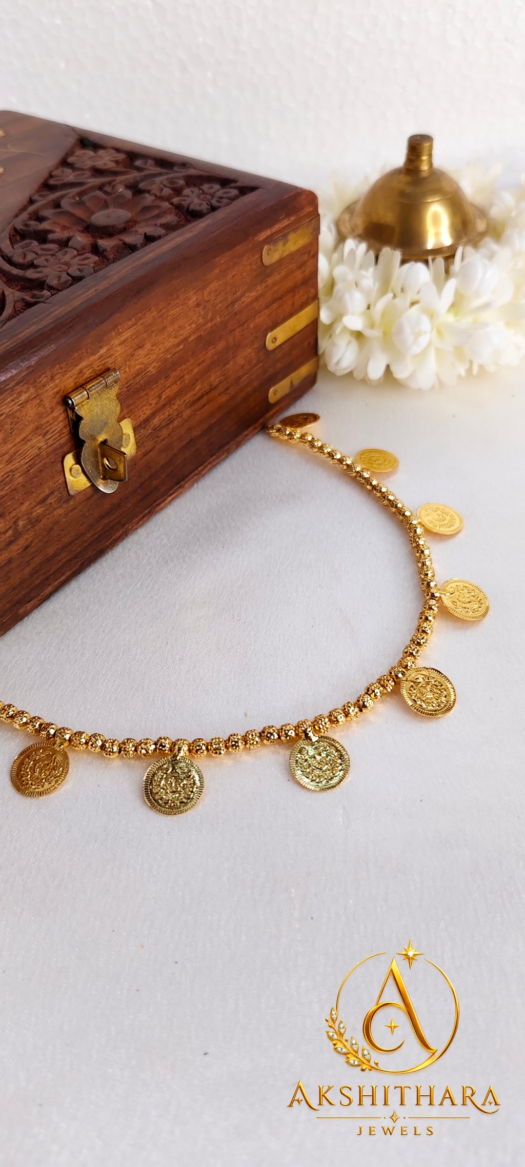 Gold Plated Beaded Kasumala
