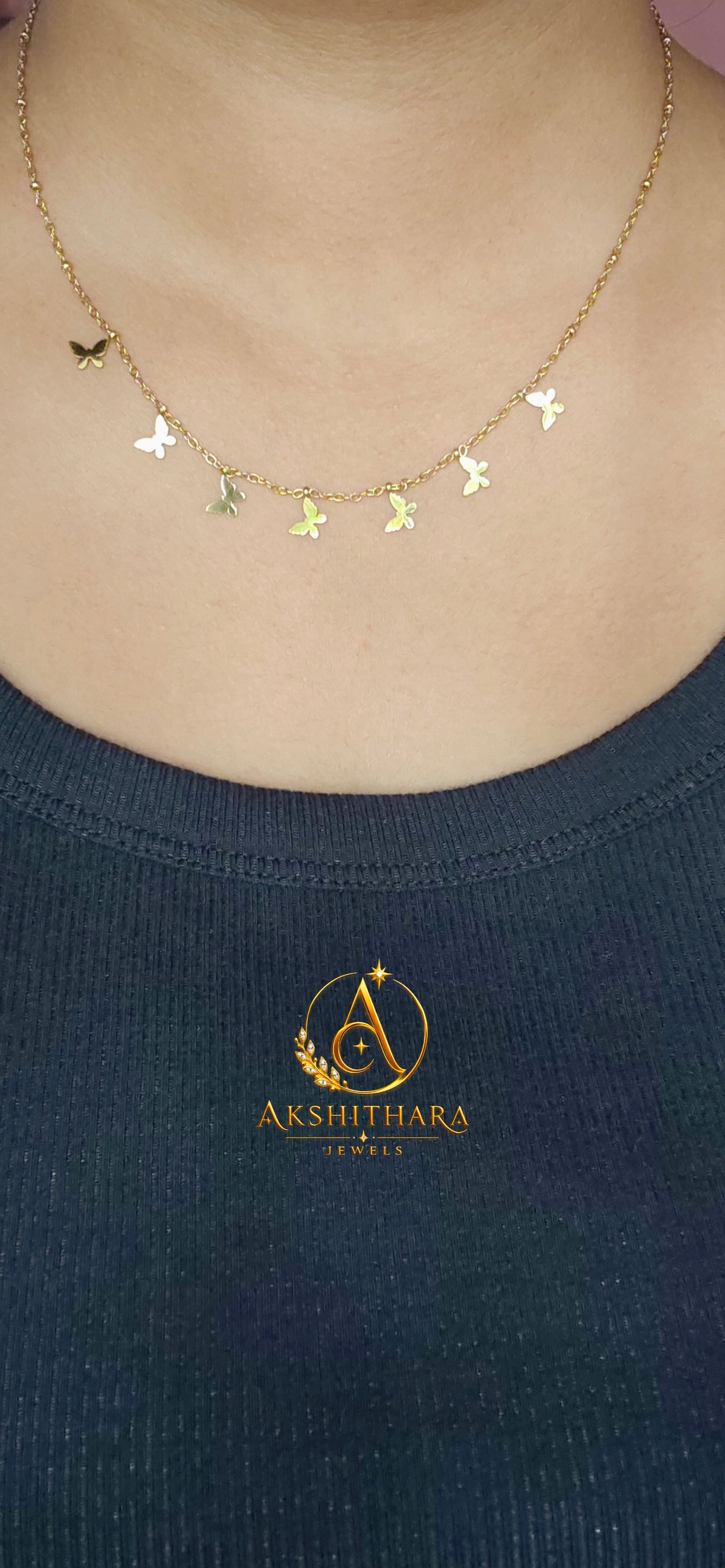 Butterfly Charm Necklace