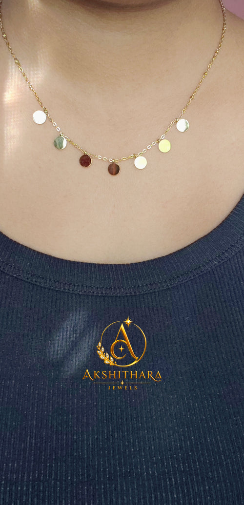 Coin Charm Necklace