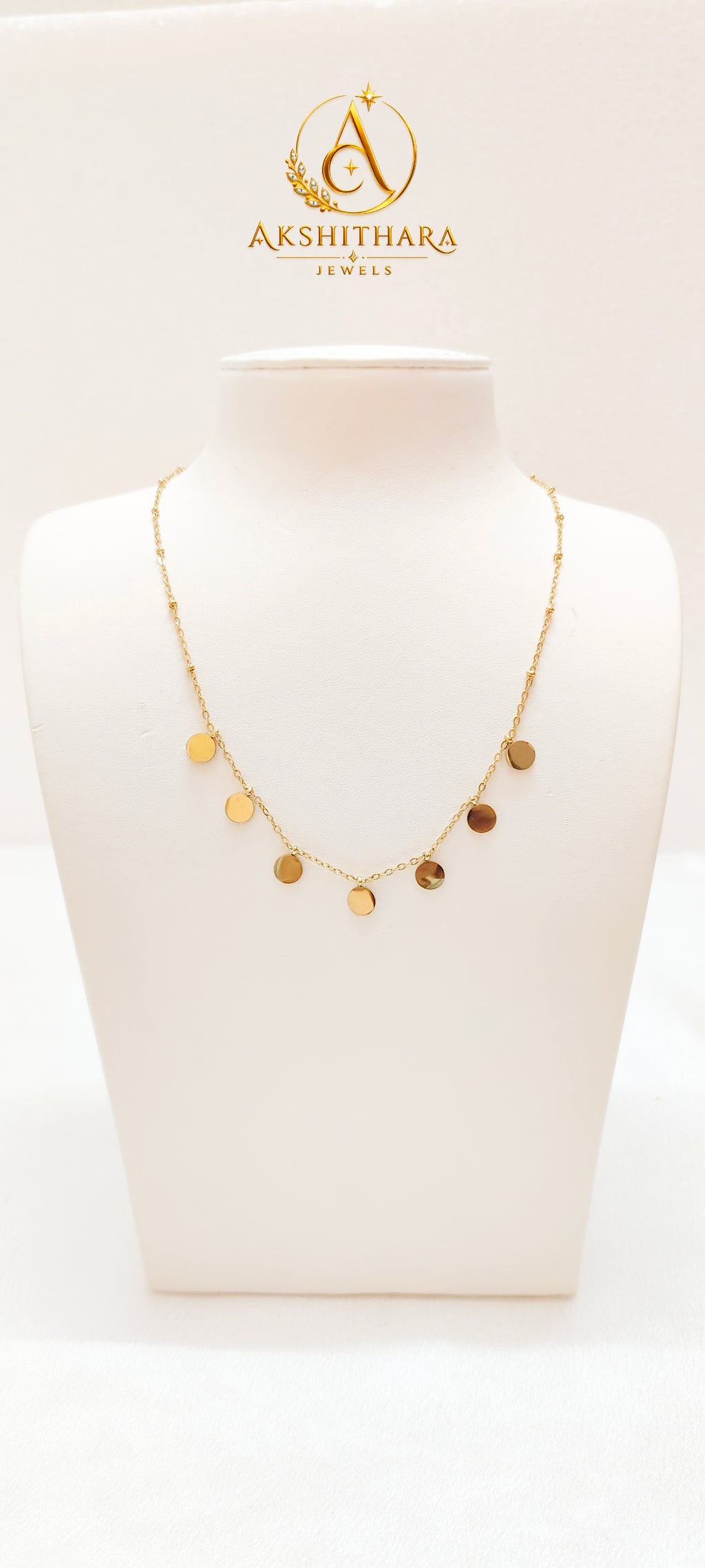 Coin Charm Necklace