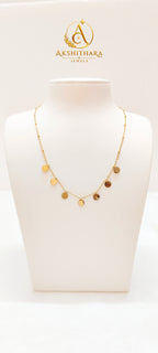 Coin Charm Necklace