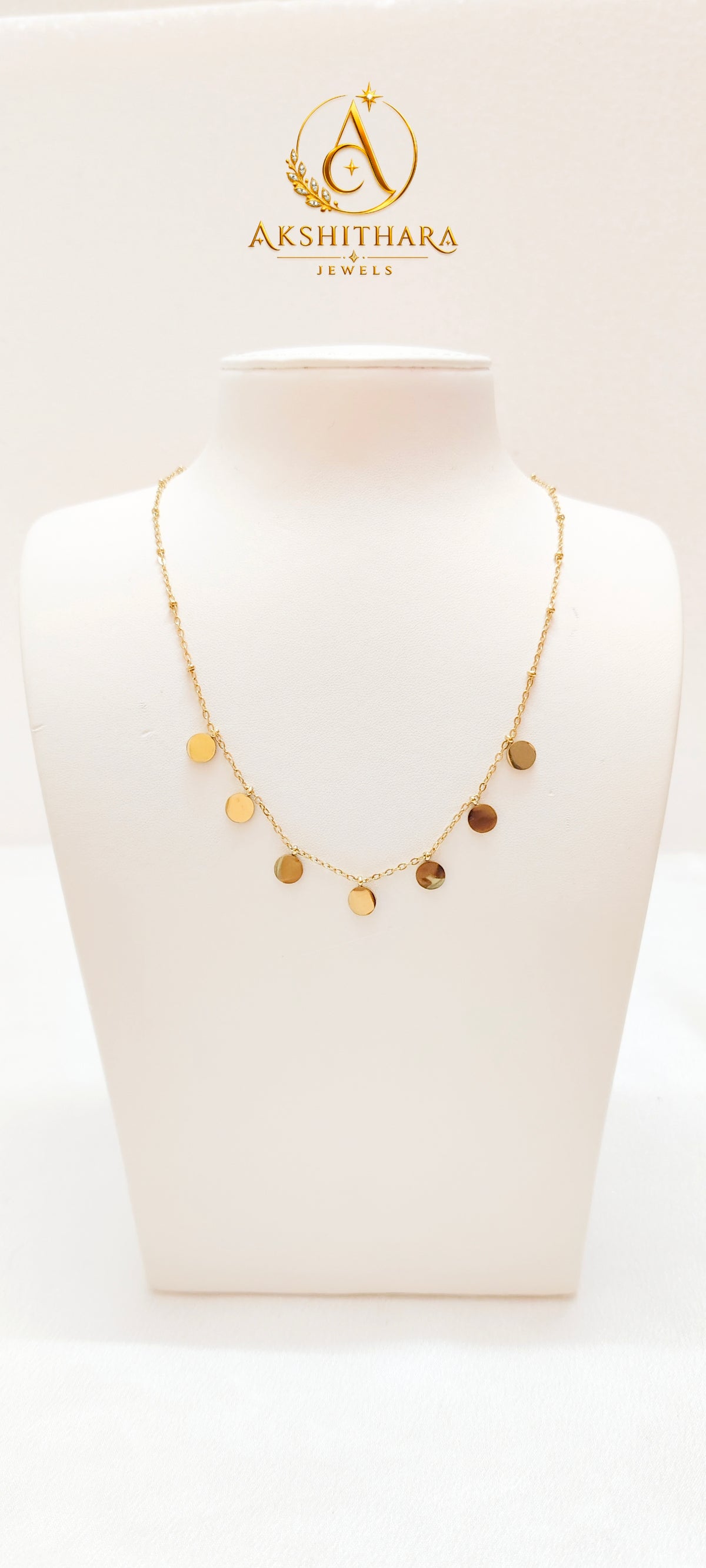 Coin Charm Necklace