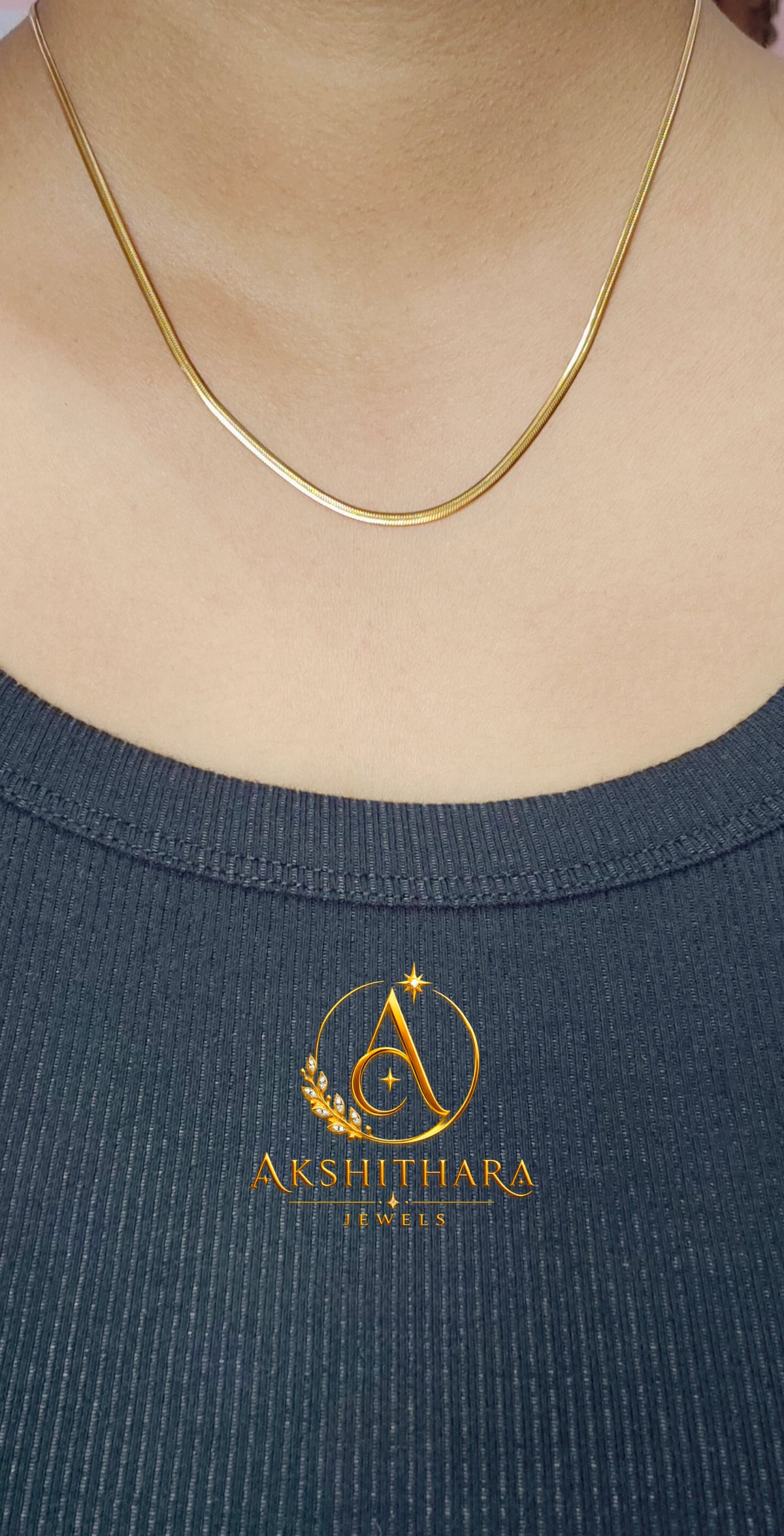 Unisex Snake Chain Thin (2mm)