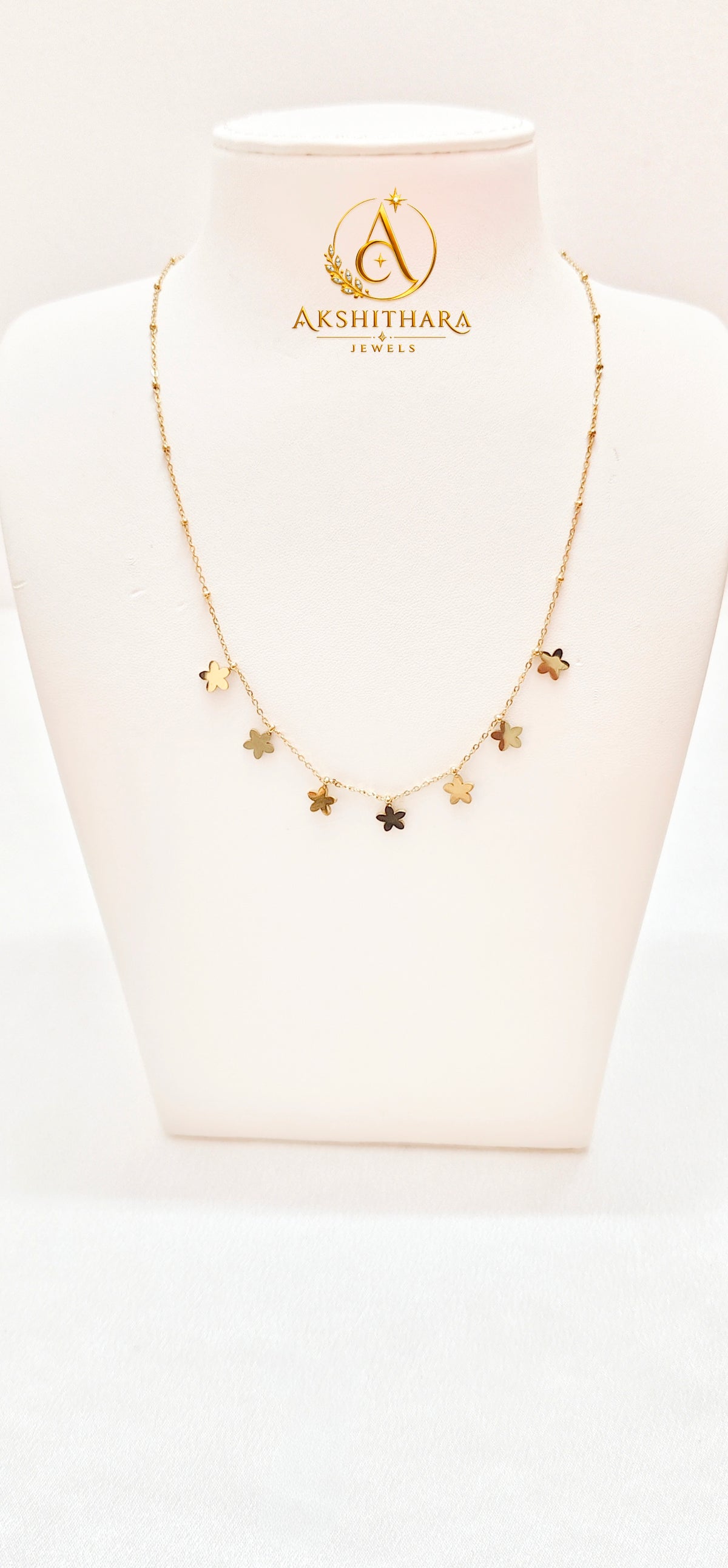 Floral Charm Necklace