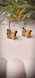 Glimmer Butterfly Studs