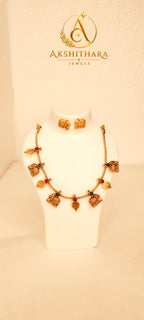 Elephant Coin Necklace