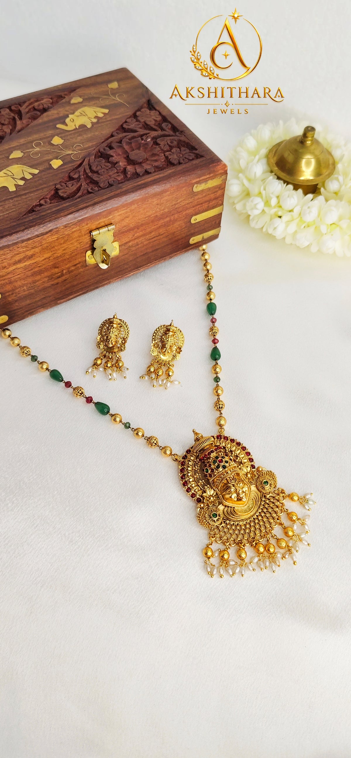 Kadhakali Long Bead Haram Set