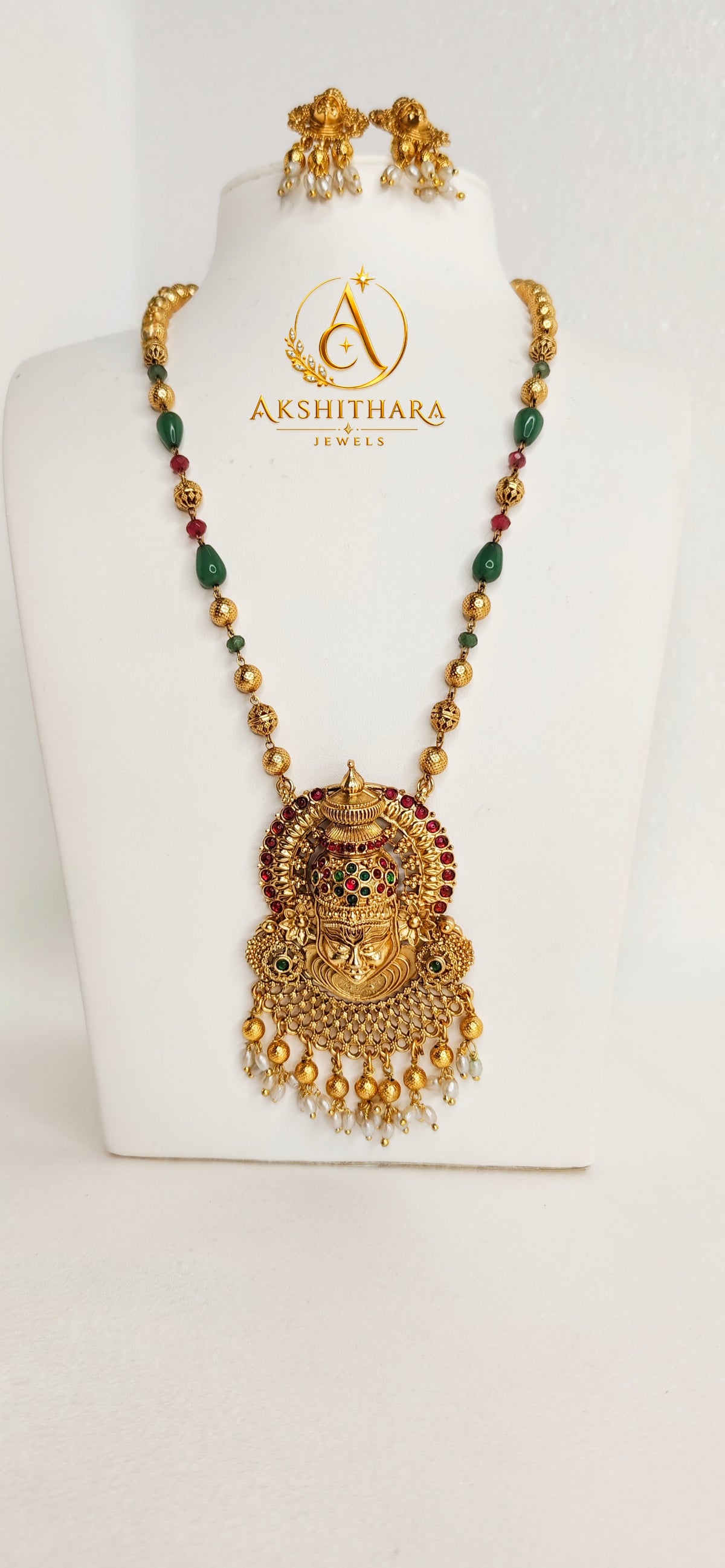 Kadhakali Long Bead Haram Set