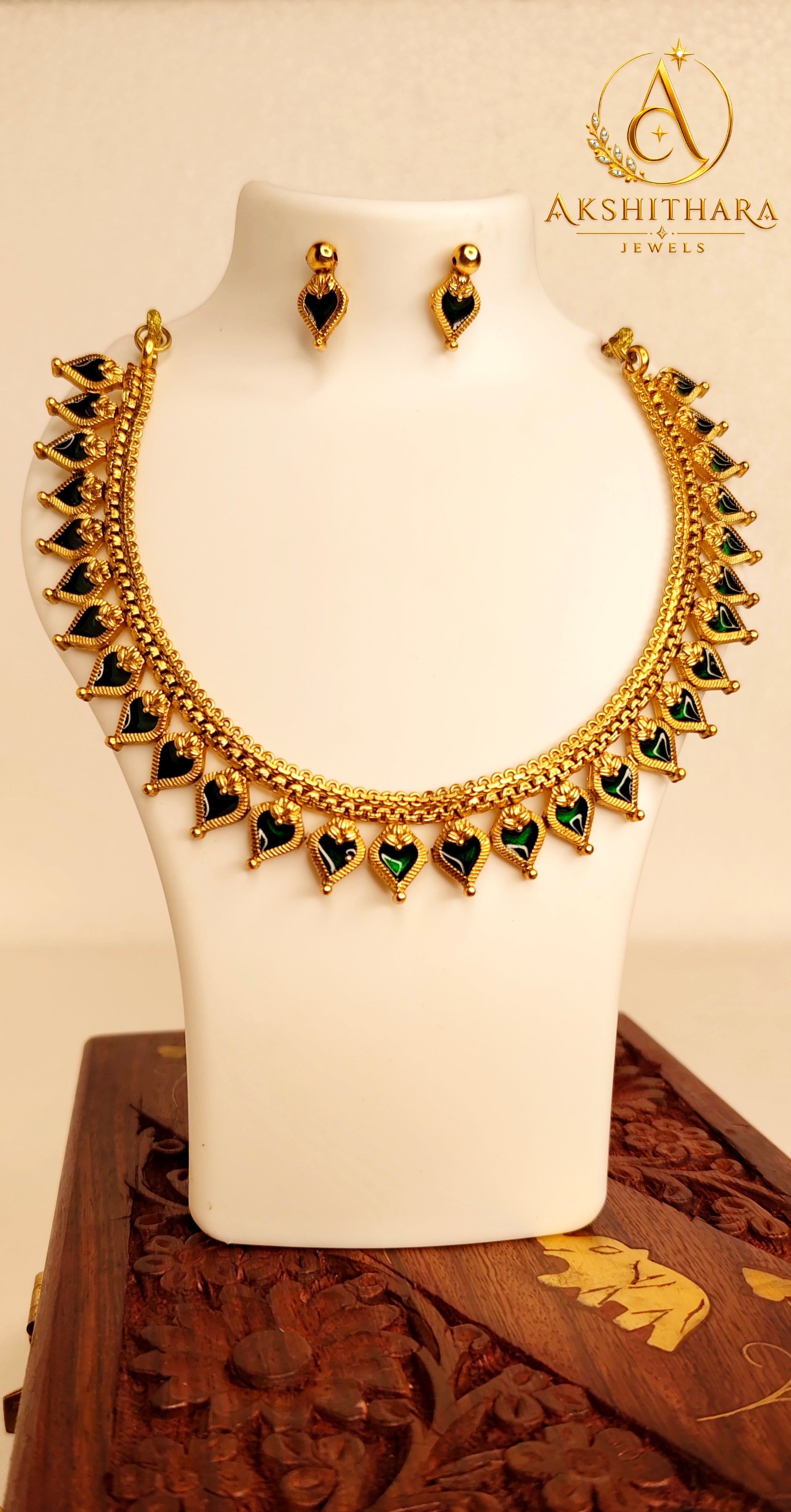 Palakka Necklace Set