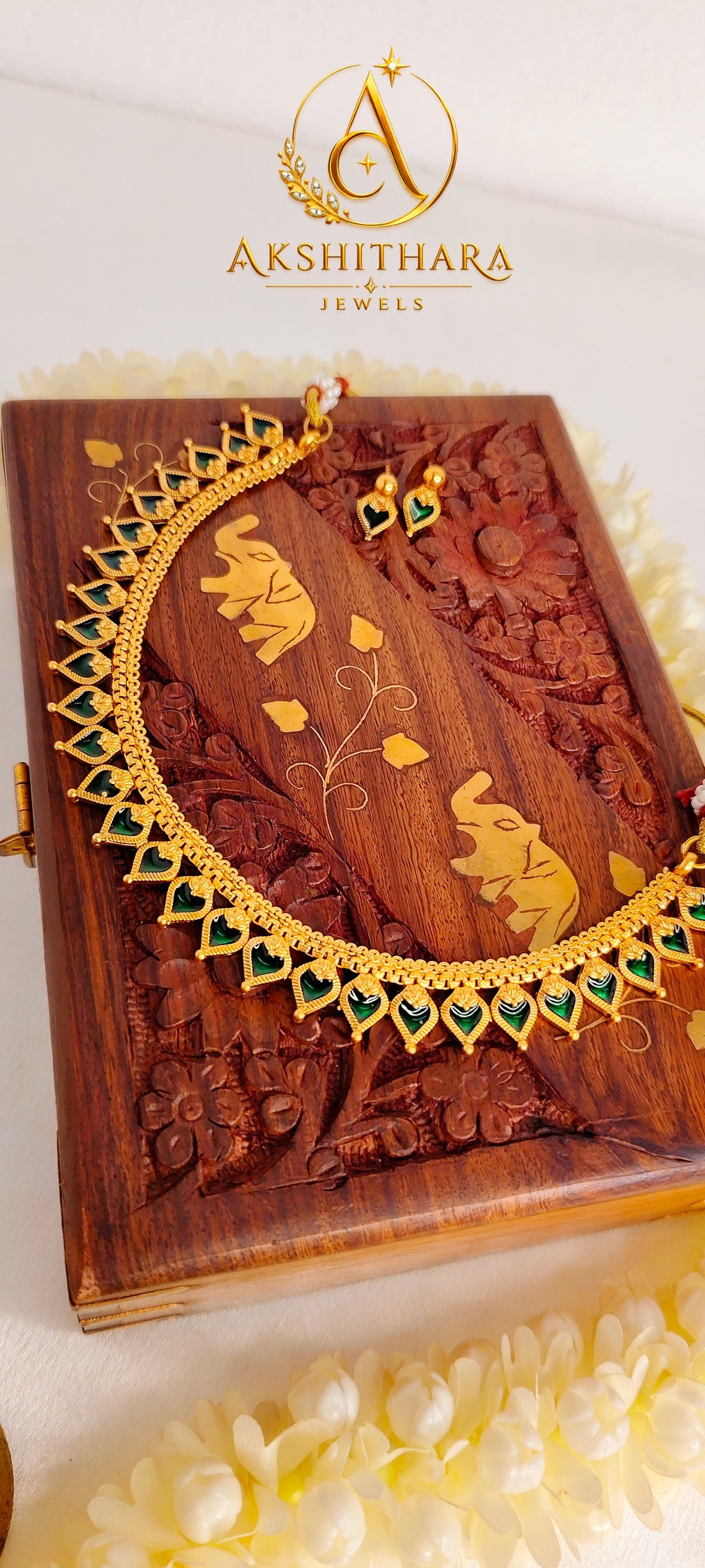 Palakka Necklace Set
