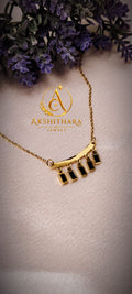 Noir Cascade Necklace