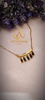 Noir Cascade Necklace